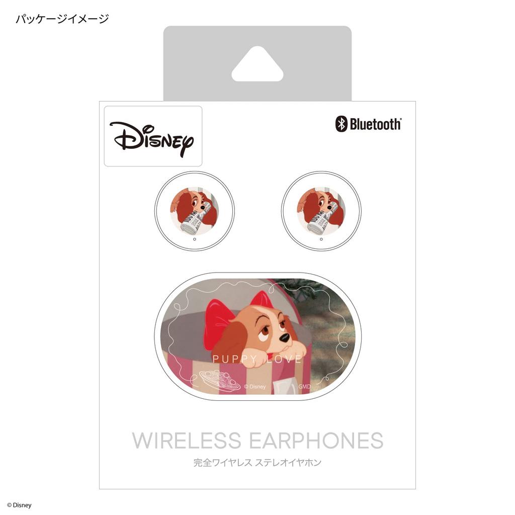 Gourmandies Disney Character True Wireless Stereo Earphones for Women DNG-29LT W54 X H33.5 X D33mm