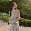 Autumn New Sexy One Shoulder Pullover Sweaters for Women Lapel Off Shoulder Long Sleeved Knitted Sweater Woman Elegant Casual Winter Knitwear 24861