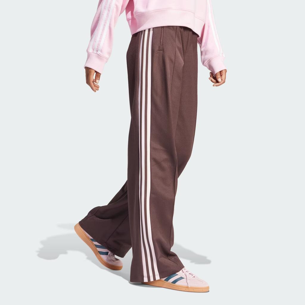 (WMNS) Adidas Originals Beckenbauer Track Suit Pants Asia Sizing 'Brown' Women's IR6093