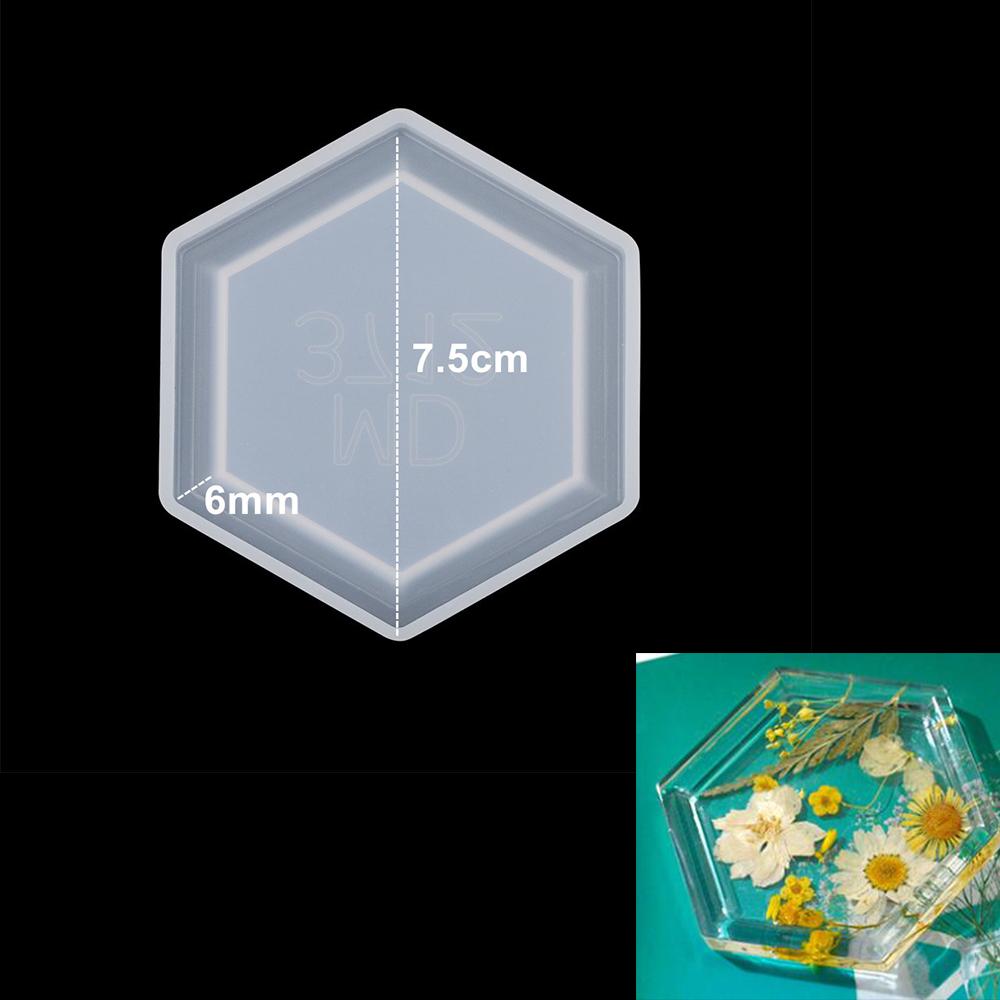 

1Pcs Heart Shape Jewelry Epoxy Casting Molds Round Dish UV Epoxy Resin Molds Tools For Diy Jewelry Making Findings Accessories
