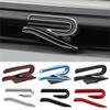 1Pc R Metal Car Front Grille Emblem Stickers Rear Trunk Side Badge Decals For Golf 8 R LINE Beetle Passat Tiguan Jetta