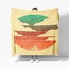 Home Decoration Plush Sofa Blanket Anime Animals Bedspread On the Bed Anime Fluffy Soft Blankets Thick Blanket for Winte