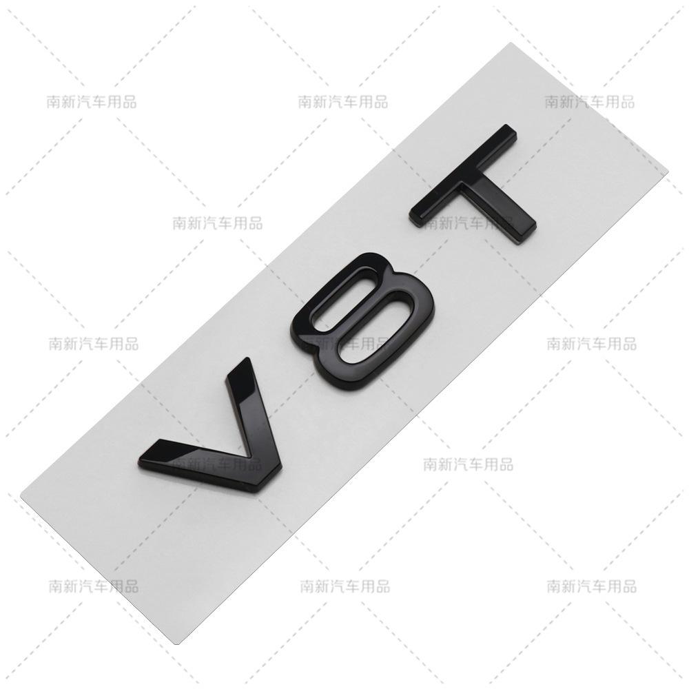 Suitable for s1 V6T V8T V10 W12 side label A4L A5 A6L A7 S4 S5 body decoration sticker car sticker emblem