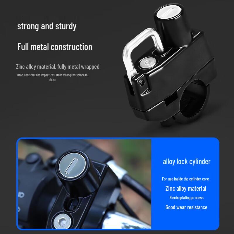 Upgraded Cycling Helmet Anti-theft Lock