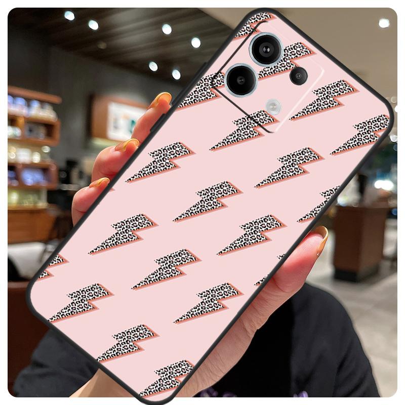 preppy stars lightning pink Case For Xiaomi Redmi Note 12 9 10 11 13 14 15 Pro Plus Cover For Redmi 13C 12C 10C 14C 15 C