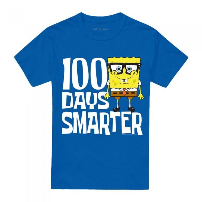 SvampBob Fyrkant Unisex Vuxen 100 Dagar Smartare T-shirt