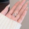 Cool Rhinestone Zirconia No-Piercing Ear Clip: Elegant, Versatile Fashion Earrings