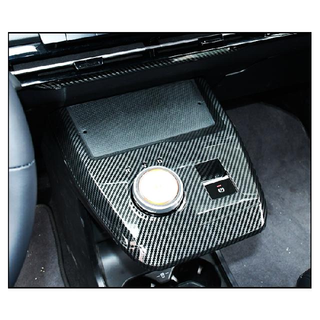 דפוס סיבי פחמן כונן פנל הילוכים מגן ABS כיסוי עבור MG4 ELECTRIC EV אביזרי רכב רכב קישוט פנים