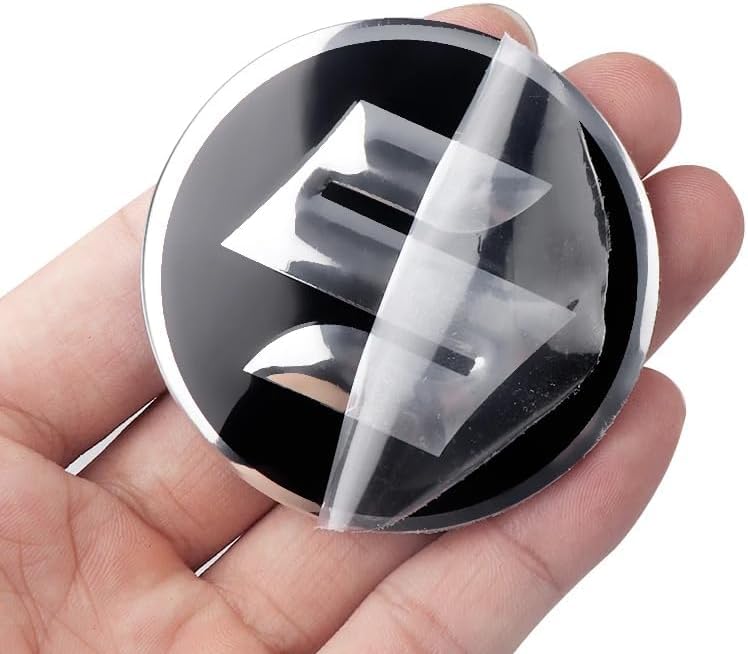 Suzuki Wheel Center Cap Emblem Sticker Hub Cap Sticker Compatible