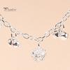 Friend Bracelet Retro Ethnic Style Bell Pendant Adjustable Extended Chain Beach Unique Anklet 2 in 1 Girl Jewelry Gift Alloy