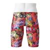 MIZUNO Competitive Race ST Graphic Half Spats N2MBD046 96 Black x Red S (Mizuno) Swimwear, Swimming, Swimming, Swimsuit, Men's