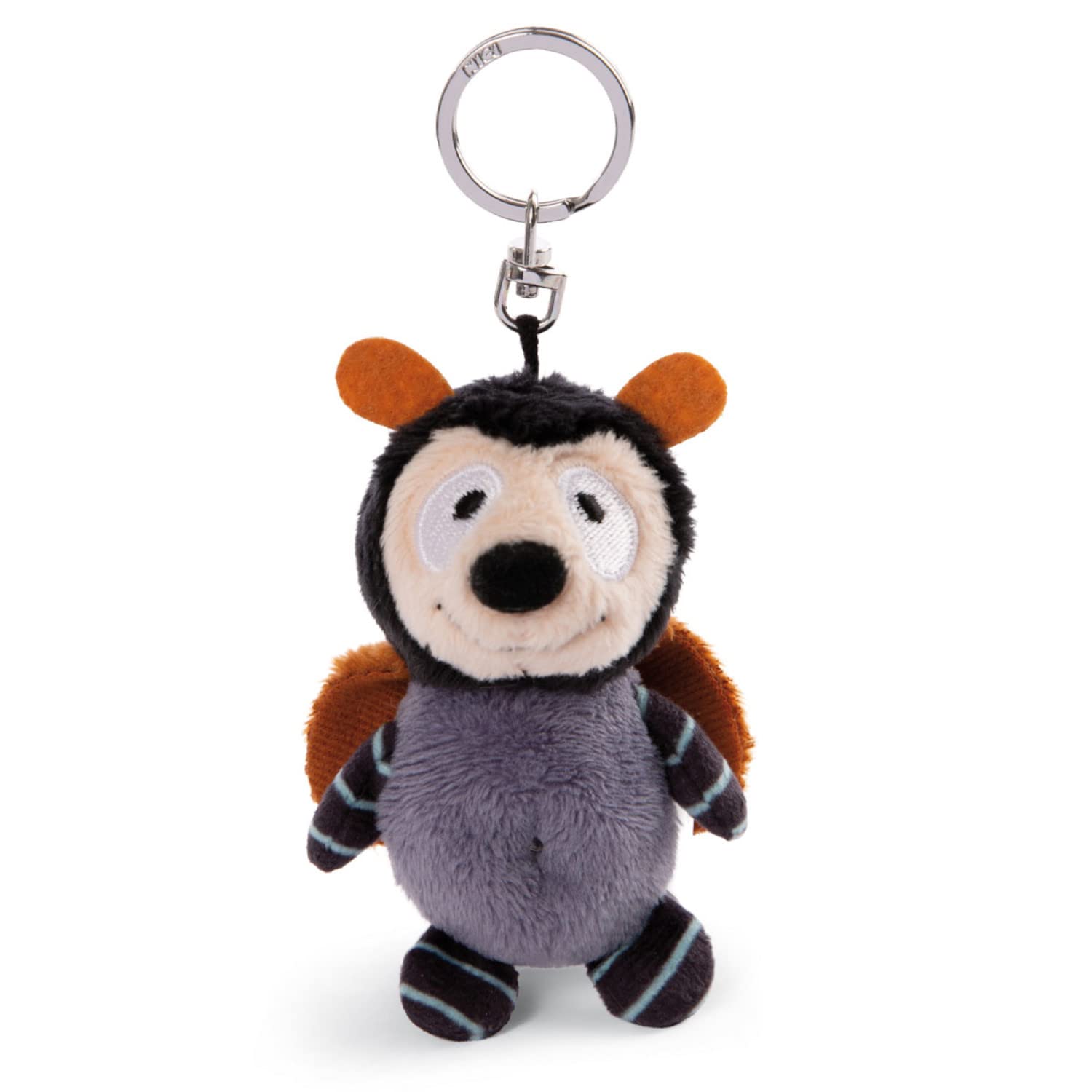 

NICI Classic Bear 2023 Scarab Beetle Keychain Keyring 10cm