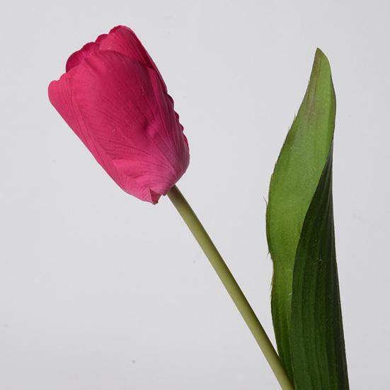 14" Umělé Tulipány Realistické na Dotek Dlouhá Stonek Umělý Tulipán pro Jaro Velikonoce Domov Kuchyně Svatba Kytice Dárky ke Dni Matek