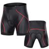 Short de cyclisme pour homme avec couture 4 aiguilles 6 fils Longueur 3/4 Rembourré Sous-vêtement de vélo Route