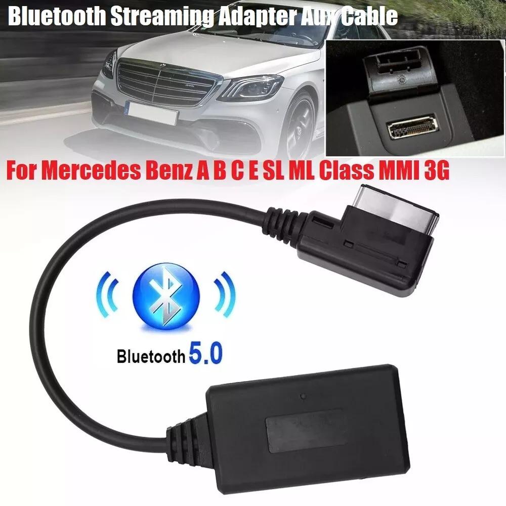 Car Wireless Aux Adapter Bluetooth Streaming Adapter Aux Cable Bluetooth Music Adapter For Mercedes Benz A B C E SL Class MMI 3G
