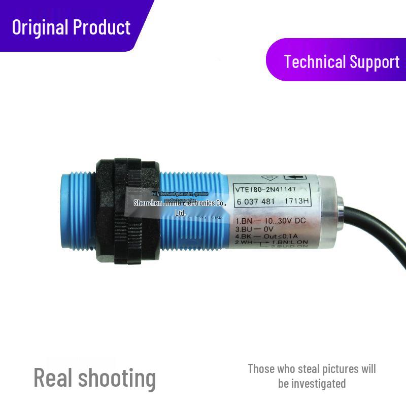 VTE180-2N41147 M18 Round Photoelectric Reflective Sensor