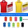 Custom Charity Event T-shirt Vest with Logo Printing for Volunteers