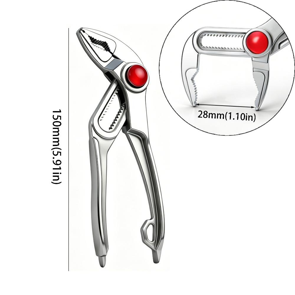 

Thickened Multifunctional Tool Miniature 5-inch Tool Multifunction Water Pump Pliers Installation 150mm/5.91in