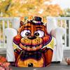 Five Nights At Freddy's Theme Printed Blanket - Perfect for Couch, Bed, Travel & Outdoor Use | Machine Washable, Cozy & Durable.