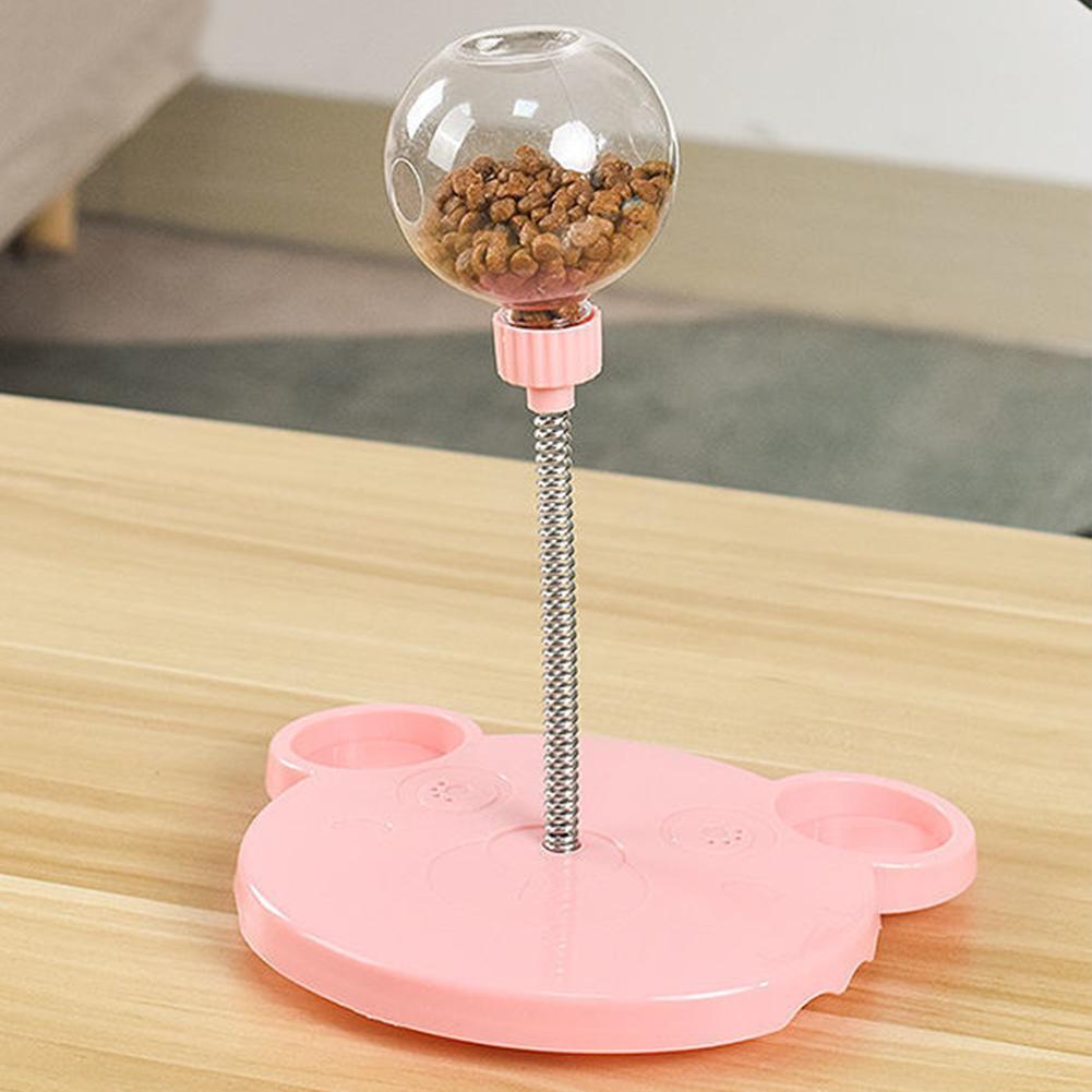Cat Leaking Food Ball Wear Resist Kitten Interactive Feeder Funny Swing Feeder for Pet Treat Dispenser Accessories