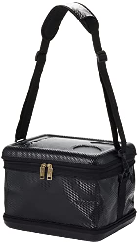 Captain Stag Super Cold Cooler Bag (UE-609), Black, 12L Capacity, Foldable for Storage