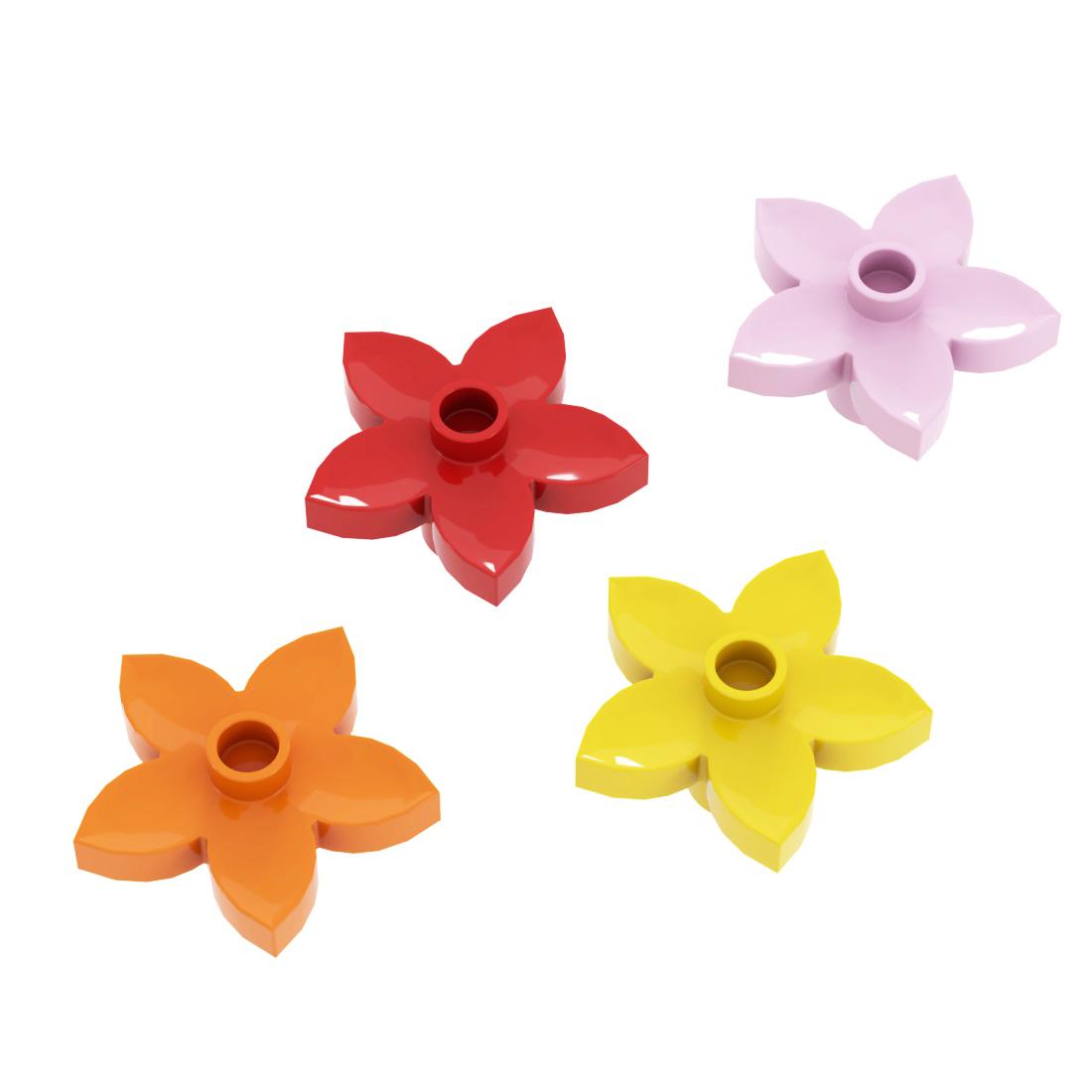 

Large Particle Flower Building Blocks Creative DIY MOC Toys for Kids Baby Educational Random Play 2PCS