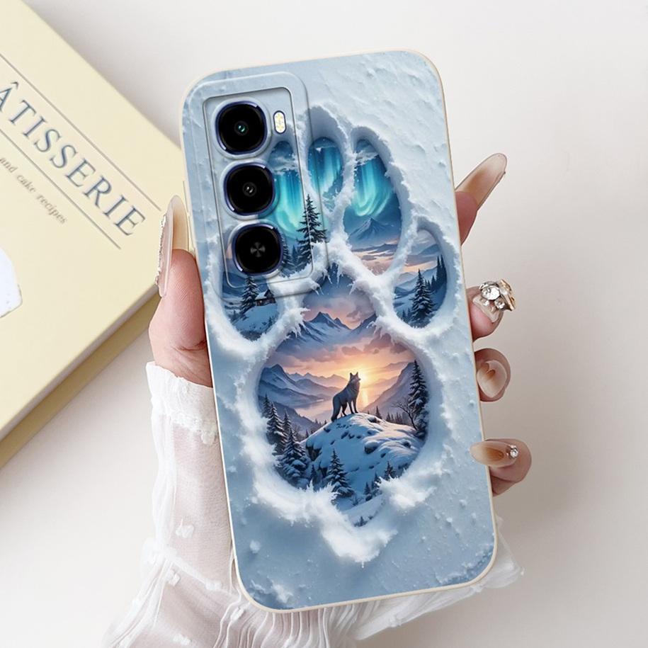 For Itel City 100 Case Luxury Sunset Marble Painted Soft Liquid Silicone Shockproof Cover For Itel City 100 2025 City100 4G Capa