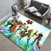 Game S-Street F-Fighter C-Cartoon Carpet Rug Art for Room Decor Sofa Christmas Halloween Gifts Game Area Rug Non-slip Floor Mat
