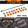 For Harley Sportster S RH1250S 2021-2024 Engine Case Cover Bolt Trim Rings Pan America 1250 RA1250 Nightster RH975 2023-2024