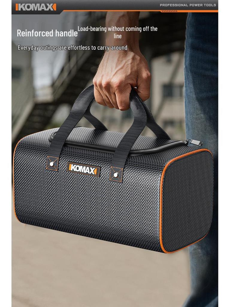 Portable Electrician's Toolkit: Durable Canvas Repair Storage Bag
