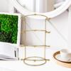 Wedding Hair Crown Rack Headwear Metal Holder Necklace Bridal Headband Display for Tabletop