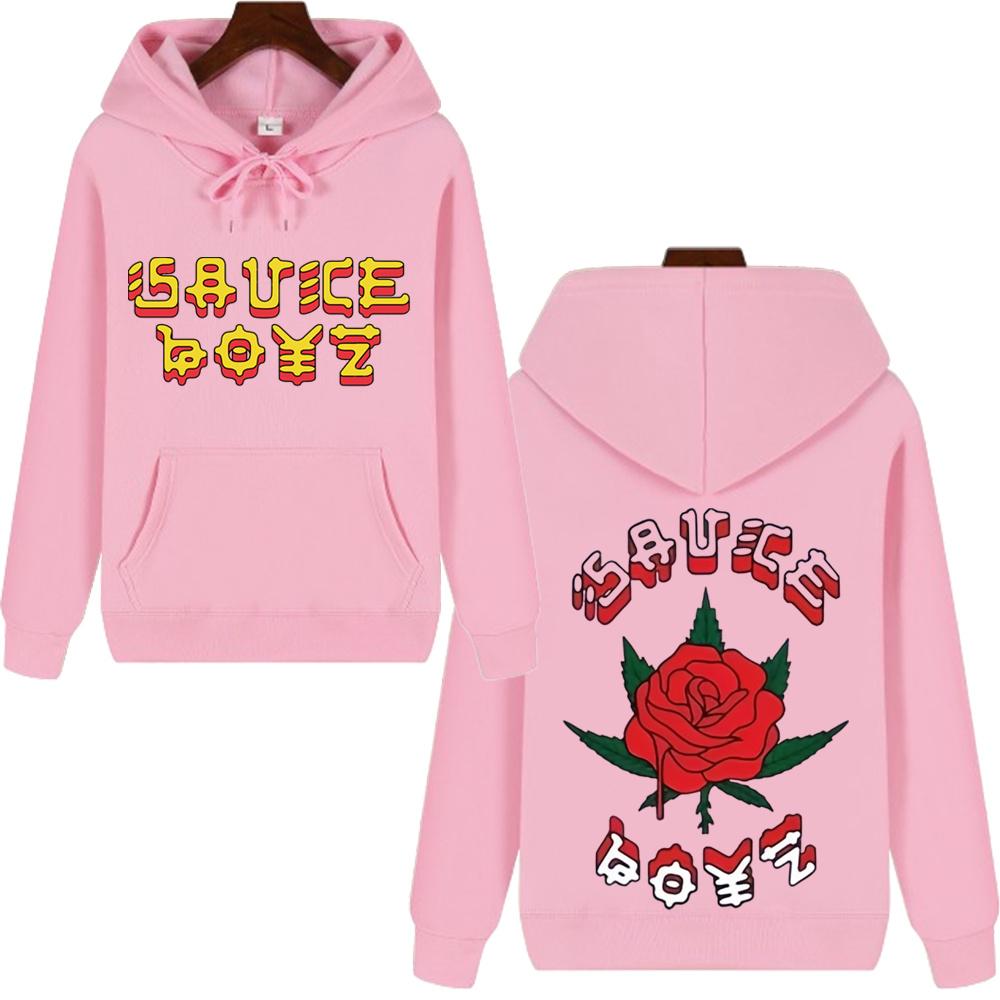 Men Spring And Autumn Long Sleeve Hoodie Fashion Trend Pattern Printed Pullovers Fleece Warm Couple Hoodie Streetwear