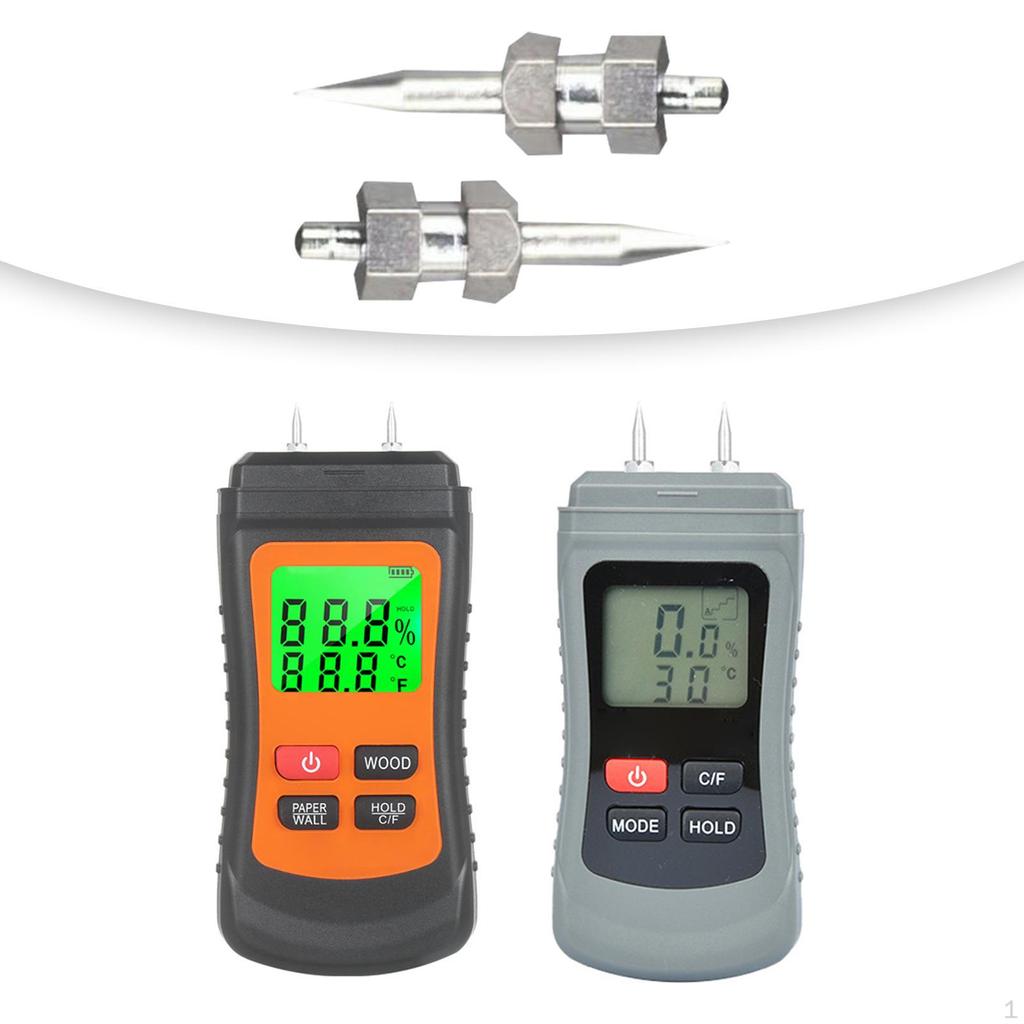 Sondă de umiditate din lemn, Tester de umiditate Umiditate de înaltă precizie pt