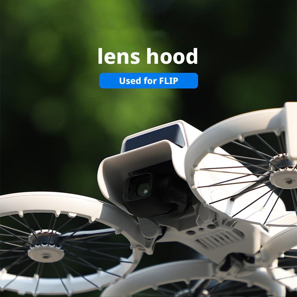 For DJI FLIP Lens Sunshade Cover Pan Tilt Protection Anti Glare Lens Lightweight Sunshade Cover Accessories