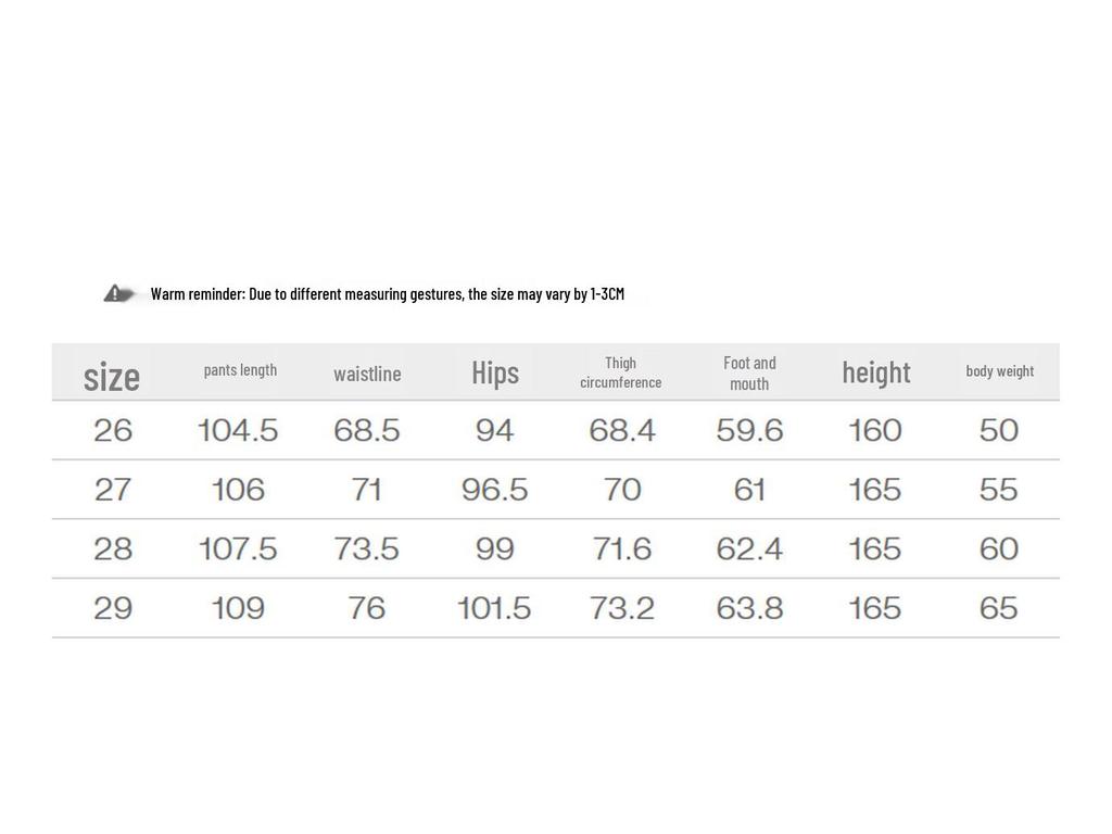 INMAN Women's Striped Cuff Velvet Warm Wide-Leg Pants