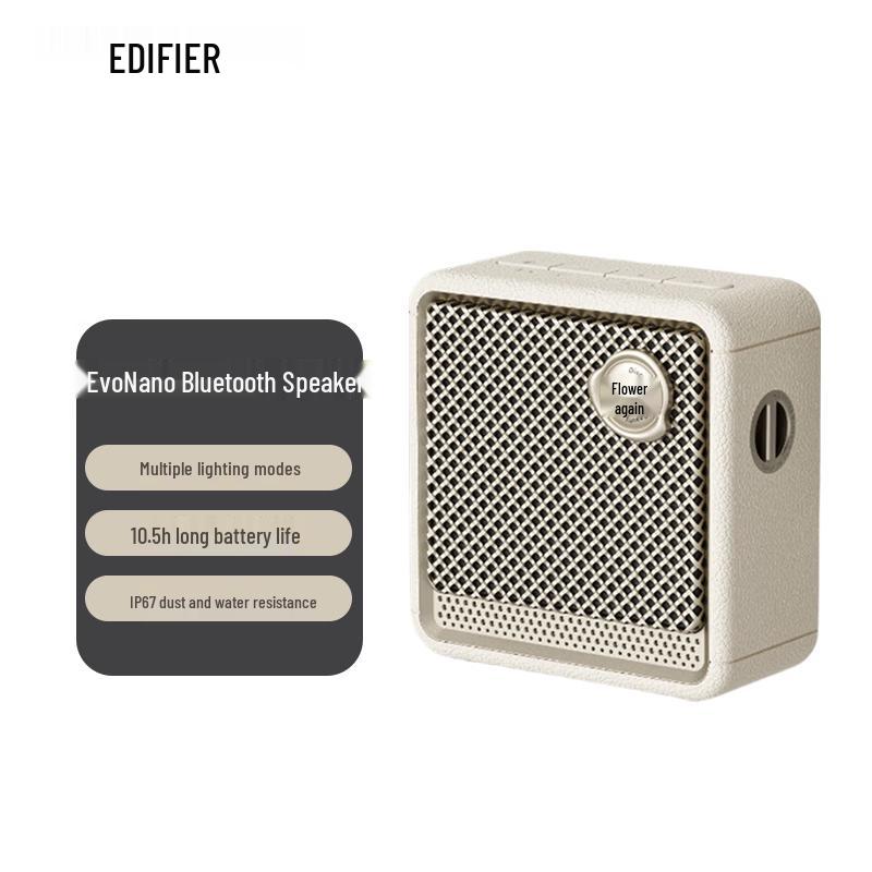 Edifier Evo Nano Mini Portable Speaker CN Plug (adapter Included) (CN Version)