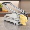 Manual Potato Slicer Slicer with Stable Base And Ergonomic Lever Handle Heavy-Duty Replaceable Quick Cutter Blades French Fry for Thick or