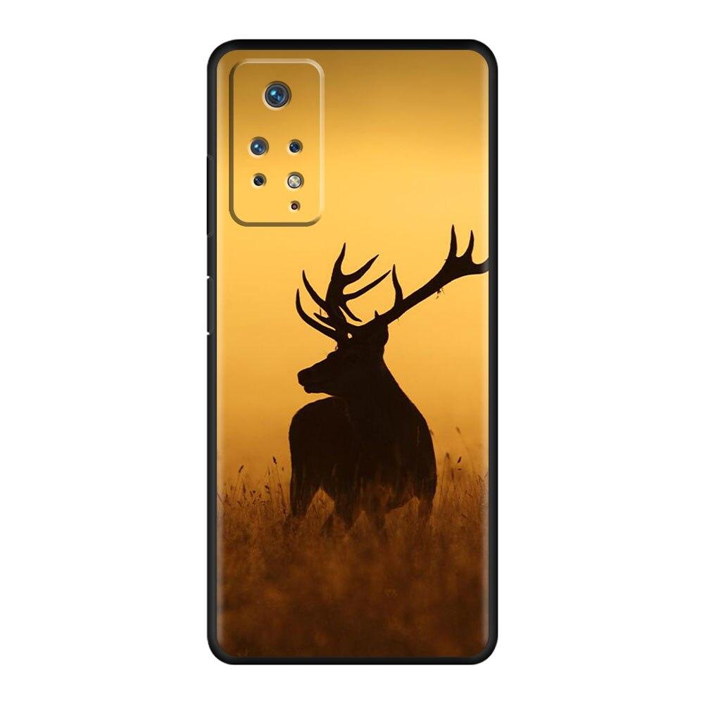 Husă de Telefon Mobil Rezistentă la Șocuri Pentru Xiaomi Redmi 9S 9A 11 Pro K40 9 9T 8 10 7 9C 8T K40S 10C Camuflaj Vânătoare de Căprioare