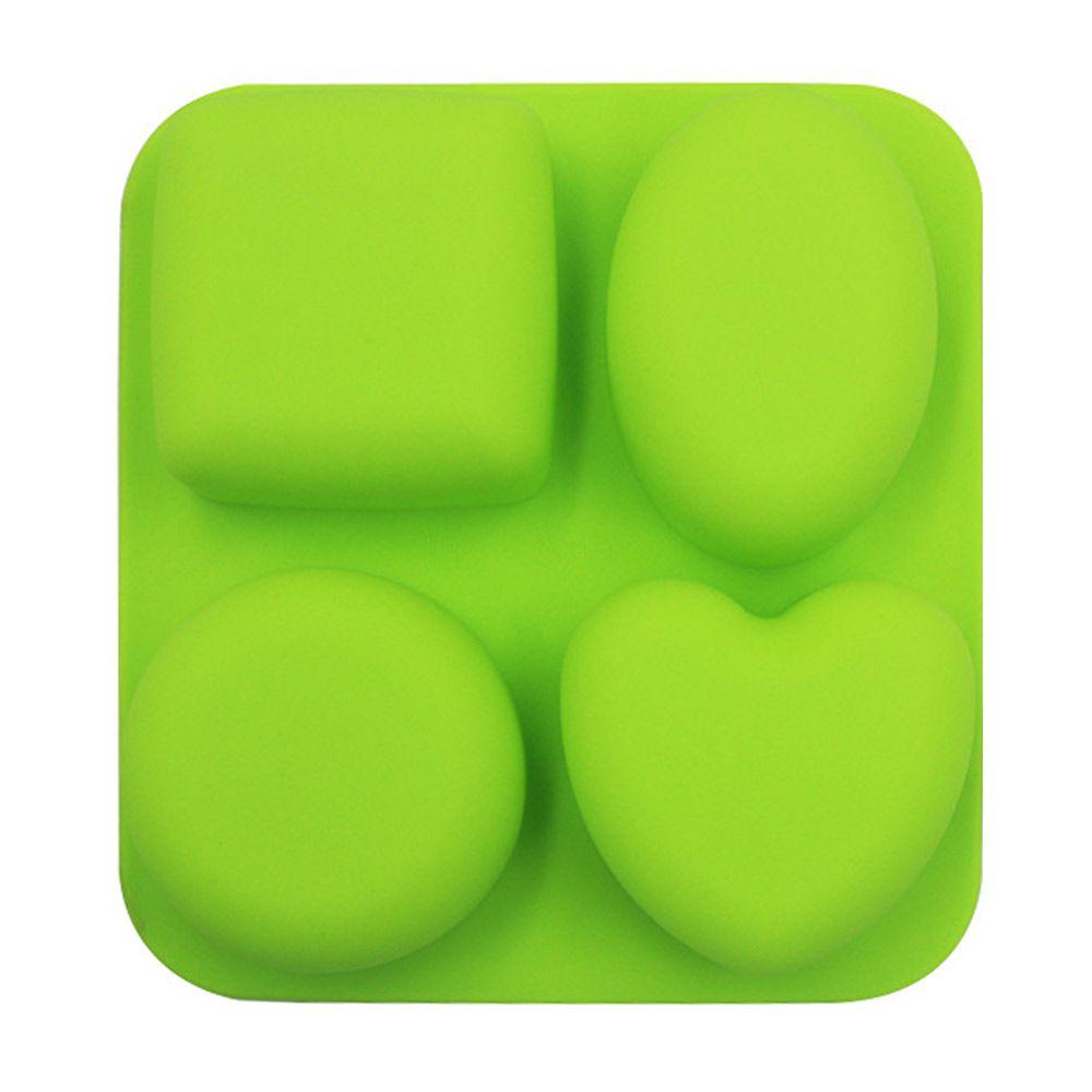 Square Shape DIY Craft Cylinder Cake Mould Soaps Supplies Silicone Soap Mold Pudding Candy Mold