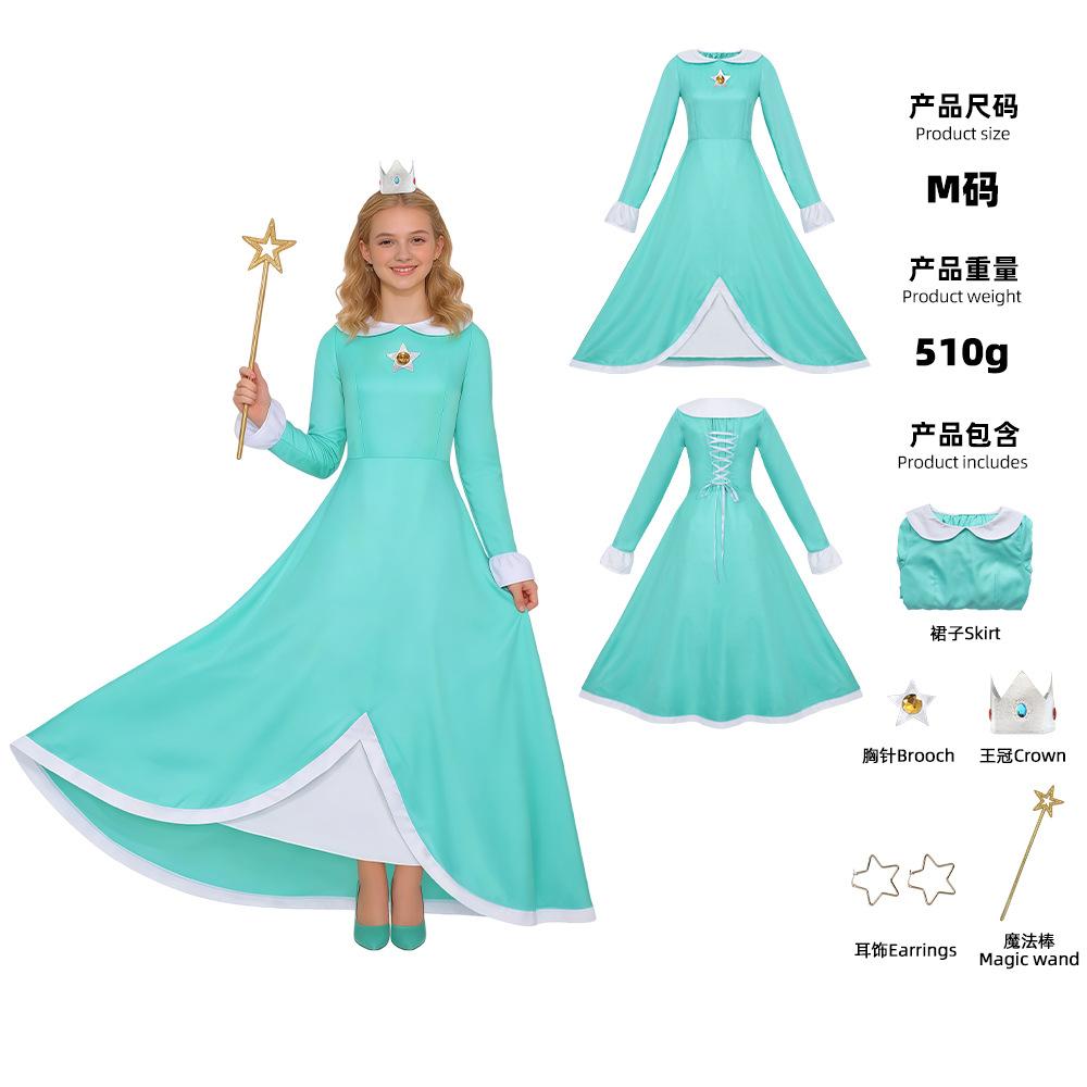 5. Super Mario Movie Princess Peach Daisy Rosata cosplay costumes