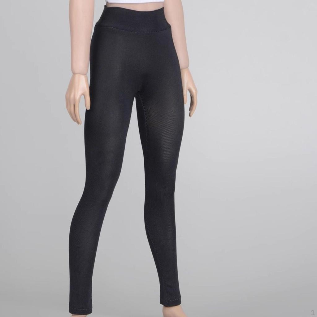 1/6 Doll Legging Pants Figure Clothes Athletic Sports Casual Dress up Cosplay Mini Workout for