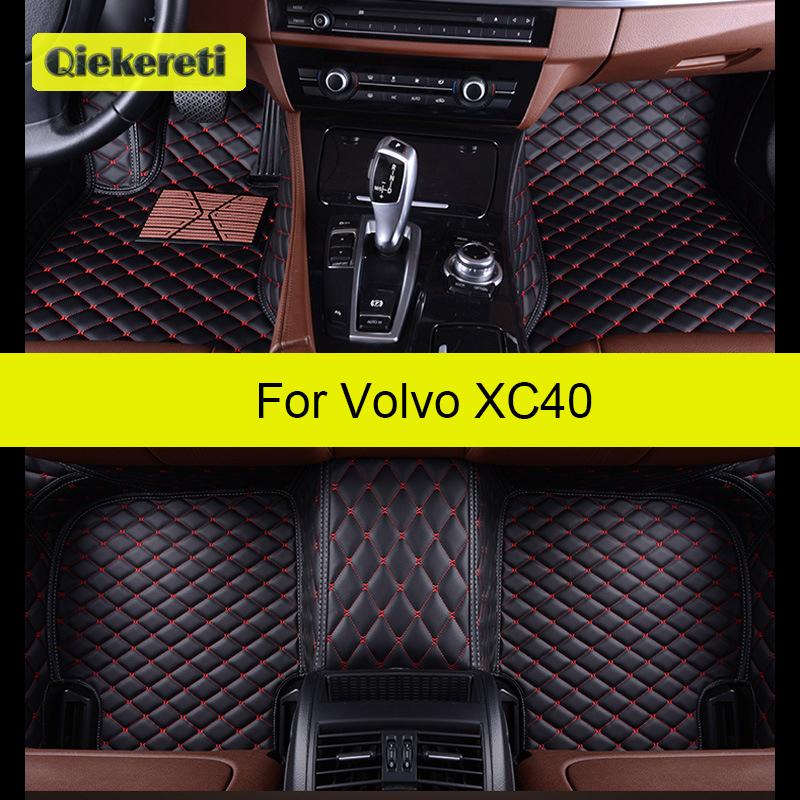 

Автомобильные коврики QIEKERETI для Volvo XC40, аксессуары для ног, авто