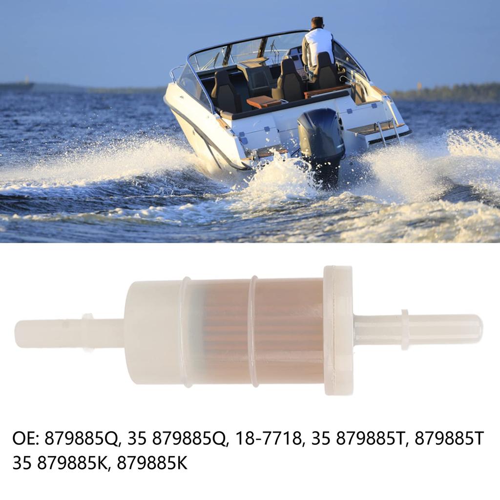 5 16" Inline Fuel Filter 35 879885Q Mariner 40 50