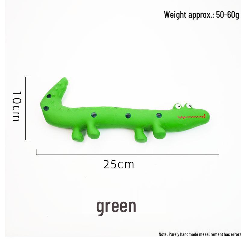 

Прочная латексная пищащая игрушка-ящерица для маленьких собак - Дизайн хамелеона