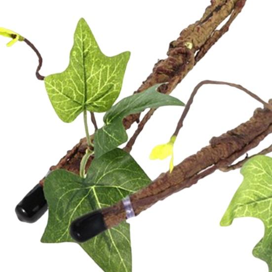 2Pcs 17 Inch Reptile Branches with Suction Cups Lizard Climbing Vines