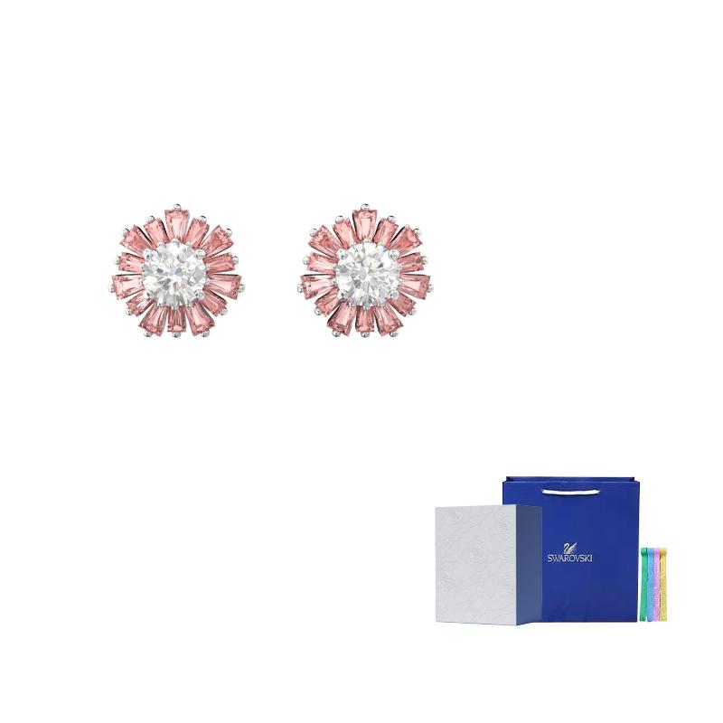 Swarovski Stud Earrings Womens F (