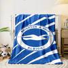 Brighton & Hove Albion Logo Blanket print blanket soft and cozy perfect for the living room bed sofa or a nap,gift