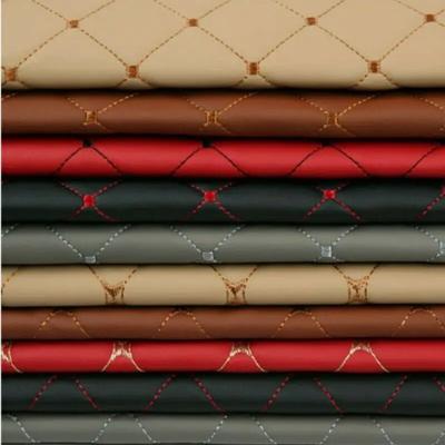 1m PVC Imitacja skóry Tkanina z Gąbką Syntetyczną do Szycia Torby Sofa Gąbka Pikowane Wnętrze Samochodu Materiał Skóra Sztuczna