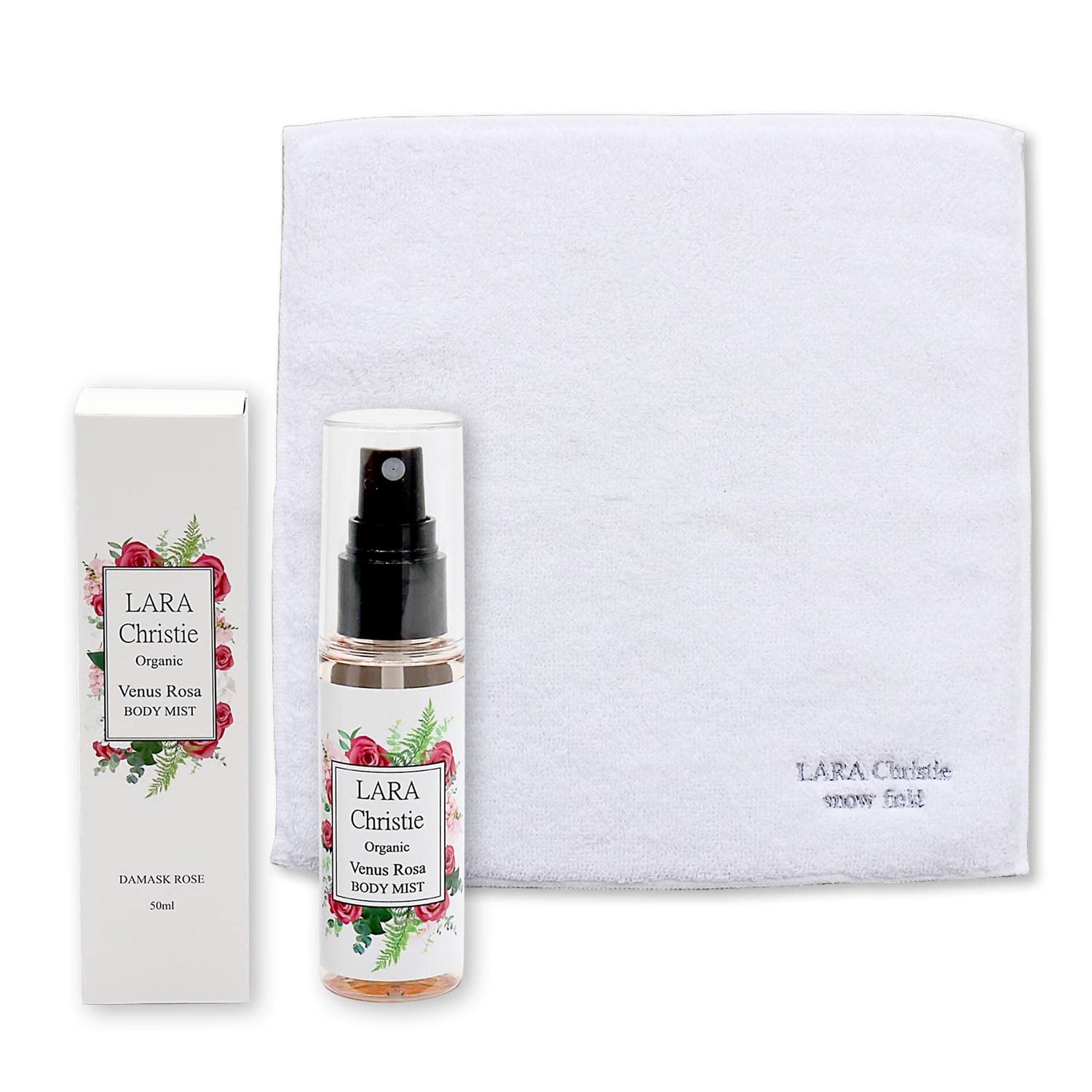 

Носовой платок-полотенце Imabari Snow Field Body Mist Venus Rosa Подарочный набор [Лара Кристи] lg-0002 белый