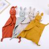 Weiches Neugeborenen Baby Beruhigungstuch Musselin Baumwolle Kuscheldecke Schlafpuppen Kindermode Schlaftier Beruhigungstuch Lätzchen